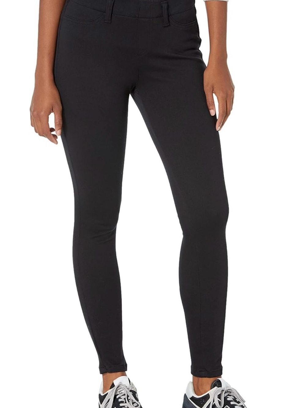 Amazon Black High-Waist Jeggings
